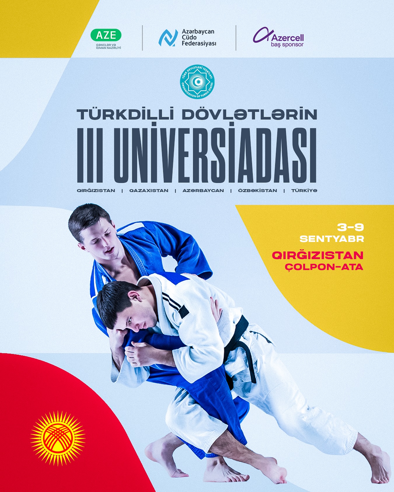Cüdoçularımız Türkdilli Dövlətlərin III Universiadasında içtirak edəcəklər